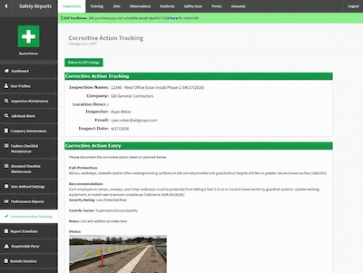 AlignOps SafetyReports software