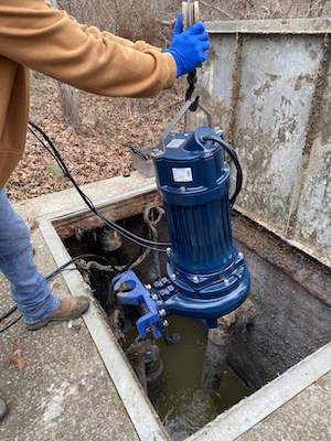 Franklin Electric NC Series Solids Handling Pump–Installation