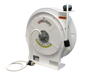 Reelcraft White Power Cord Reels - Industrial Supply Magazine