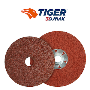 Tiger 3D MAX Ceramic Resin Fiber Discs