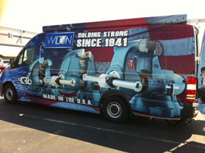Wilton Challenger van