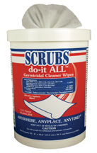 Scrubs do-it All Germicidal Cleaner Wipes