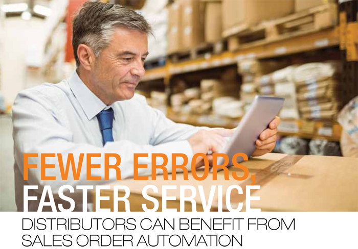 Fewer errors, faster service