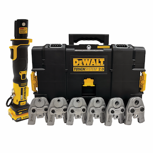 DEWALT tool and jaw set for NIBCO PressACR fittings