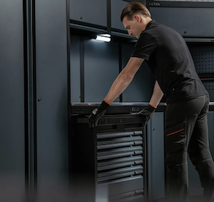 Sonic's new modular hand tool storage system