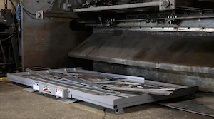 New hoppers simplify sheet, plate metal waste collection