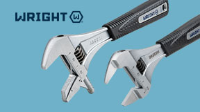 Wright extra-slim adjustable wrench