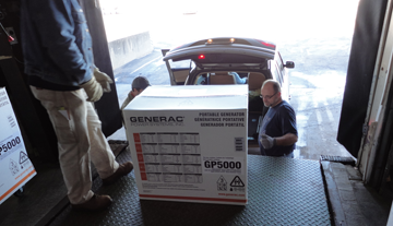 Kaman generator hand out