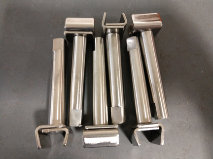 Mason Plastics rail clamps