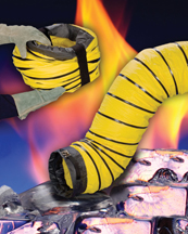 Flexaust insulated blower hose