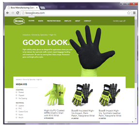 Gloves website store