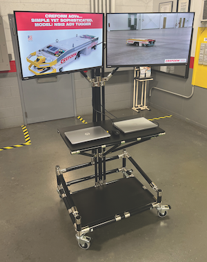 Creform mobile computer cart