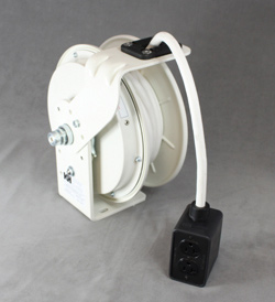 KH Industries white retractable cord reels - Industrial Supply Magazine