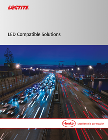LED compatible adhesives