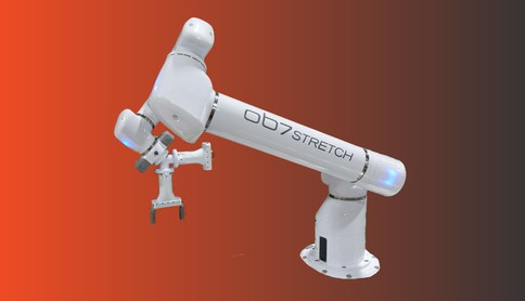 Lowell OB7 stretch robotic arm