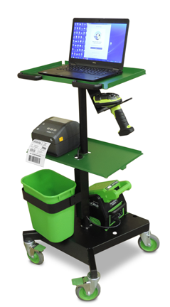 LT Series mobile laptop cart