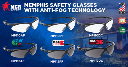 Memphis Series safety glasses