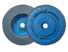 Mercer trimmable flap disc