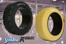 Rmax solid rubber tires