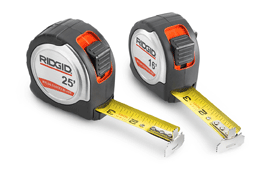 RIDGID tape measures