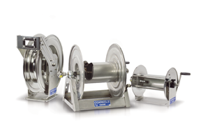 Coxreels stainless steel reels