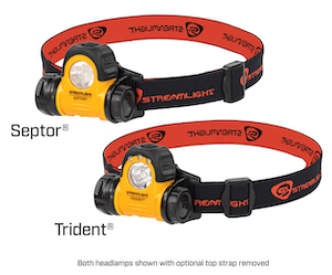Streamlight upgrades Trident and Septor headlamps