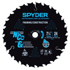 Spyder circular saw blades