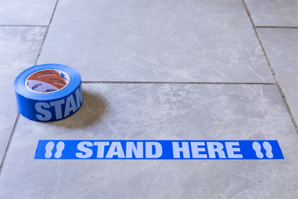 Multi-Surface Floor Marking Tape