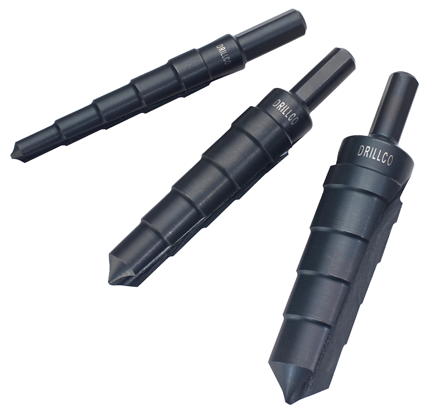 Drillco step reamers