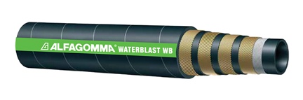 Waterblast hydraulic hoses by Kuriyama