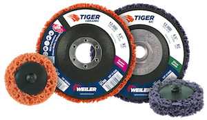 Weiler's Tiger Surface Conditioning Disc Group