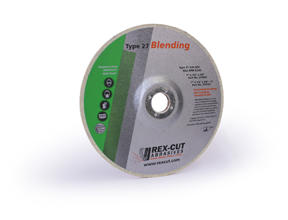 Rex Cut Type 27 blending wheel