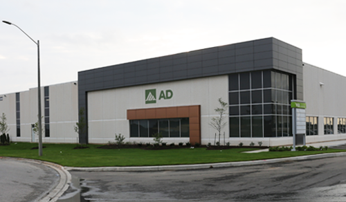 AD Canada warehouse