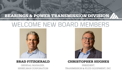 AD's BPT Division&mdash;New Board members Fitzgerald and Hughes