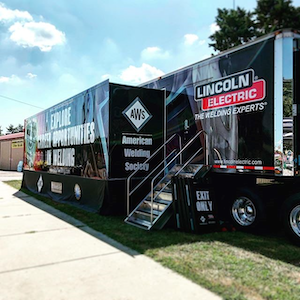 Careers in Welding Mobile Experience trailer