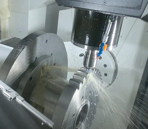 Emuge Franken Pagode Cutter on Okuma MU8000VL