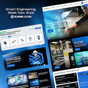 Exair's new website&ndash;summer 2026