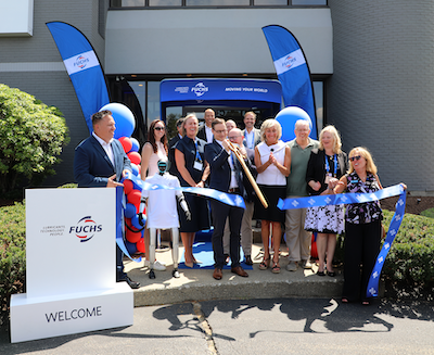 FUCHs Lubricants Massechusetts Ribbon Cutting