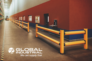 Global Industrial Plastic Guard Rail