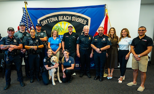Global Industrial highlights K9s For Warriors station dog program for first responders