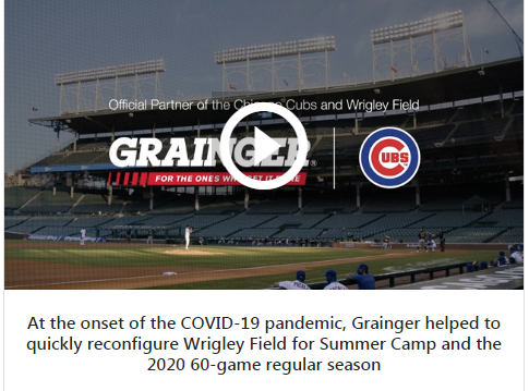 Grainger partners with Chicago Cubs