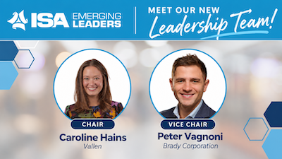 ISA 2026 Emerging Leaders chair, vice chair 2026