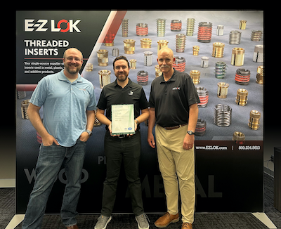 E-Z Lok receives ISO certification