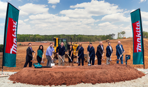 Makita groundbreaking