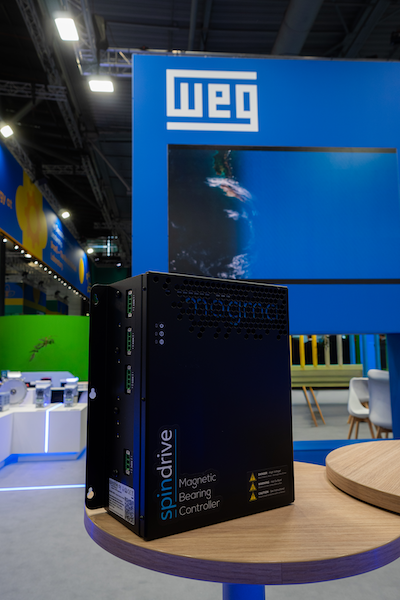 SpinDrive&rsquo;s AMB solution Magma X800_WEG booth at Hannover Messe 2026 show