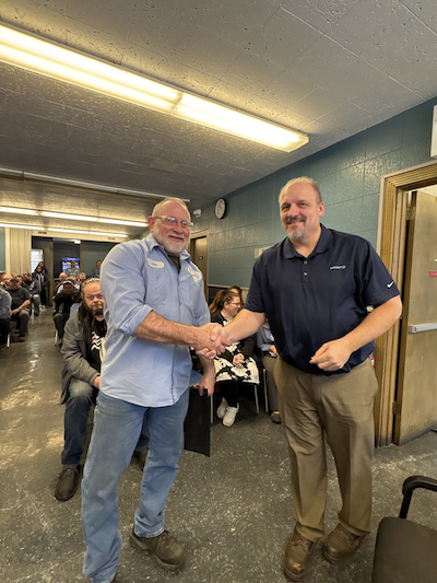 Wright service awards to employees 2025