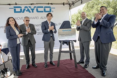 Dayco celebrates Mexico plant
