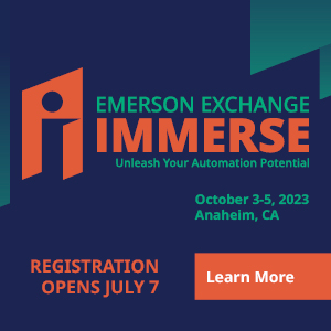 Emerson Exchange Immerse 2023