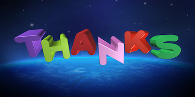 Thanks illustration
