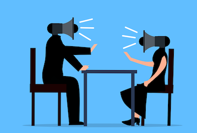 workplace conflict illustration